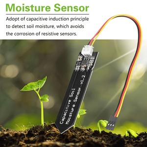 Módulo Sensor Capacitivo de Humedad del Suelo de Amplio Rango de Voltaje con Cable, Detección de Humedad para Riego de Jardín DIY, Monitoreo de Plantas - Product Image 2