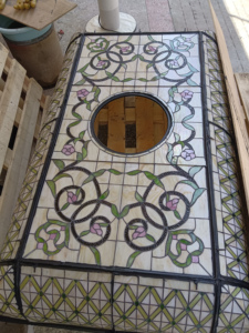 Cúpula de Vidrio Emplomado Personalizada para Iglesia, Decoración de Iluminación para Techo/Cúpula/Pared en Interiores y Exteriores - Product Image 4