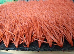 Искусственный газон индивидуального цвета, экологически чистый, фиолетовый, для кортов для падела и бадминтона, прочное спортивное покрытие - Product Image 4