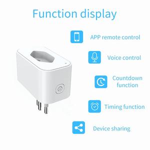 SIXWGH Brasilianischer Tasmota Smart Plug 16A WLAN-fähig Drehbares <span class=keywords><strong>Design</strong></span> Kompatibel mit Home Assistant Alexa Google Home MQTT Open Source - Product Image 5