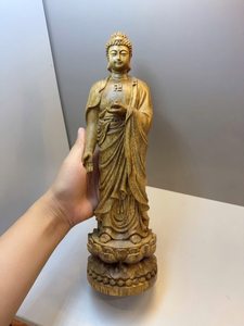 Ensemble de statues vietnamiennes en bois d'agar Tok Agarwood « Tam The Phat » (Bouddhas des Trois Époques) – Haute définition, parfum doux et délicat - Product Image 6