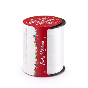 Ruban blanc Party Love 500m Décorations de Noël - Product Image 2