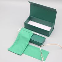 Boîtes à lunettes de soleil vertes haut de gamme Lmamaba, étuis en cuir, sacs à lunettes 2026, vente en gros, emballages de luxe, ensemble de boîtes personnalisées avec logo