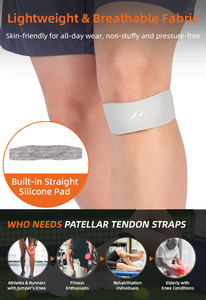 Banda de Soporte para Rótula, Deportiva, Protectora, Absorbente de Impactos, Premium, Transpirable - Product Image 3