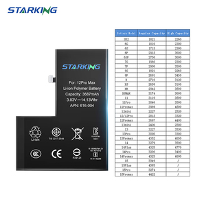 Batteries numériques de remplacement au lithium-ion pour <span class=keywords><strong>iPhone</strong></span> 6S 7 11 Plus 12 Pro 8 5 6S X <span class=keywords><strong>XR</strong></span> 13 14 15 Pro Max Thinkcentre Mobile - Product Image 3