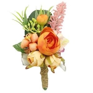 Fournitures de décoration de <span class=keywords><strong>mariage</strong></span> en terre cuite cérémonie de <span class=keywords><strong>mariage</strong></span> anniversaire dîner formel Rose poignet Corsage fleur - Product Image 2