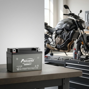 Nouvelle batterie au plomb 12V <span class=keywords><strong>7Ah</strong></span> <span class=keywords><strong>YTX7A</strong></span> pour moto/scooter/vélo électrique (charge humide MF) - Product Image 2
