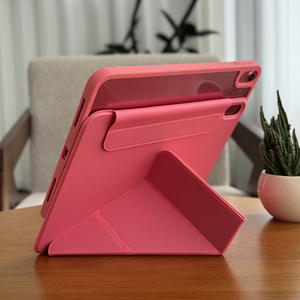 Funda para iPad 11 modelo 2025 3Y, plegable, sin ranura para lápiz, de acrílico transparente delgado para iPad 10 de 10.ª generación - Product Image 2