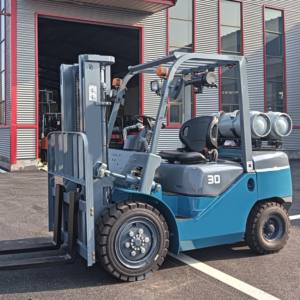 유럽 아프리카 시장 2톤 3.5톤 소형 LPG 지게차 4륜구동 1년 보증 일본 닛산 K25 엔진 판매 - Product Image 2