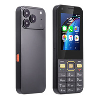 UNIWA F26 PRO Nouveau téléphone portable avec Whatsapp et YouTube, écran tactile 2,8 pouces, double SIM, 4G VoLTE, processeur quadricœur, smartphone Android pour l'UE
