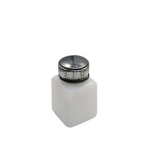 Bouteilles d'alcool de 100 ml/200 ml/250 ml, flacons de vernis à ongles à pression, flacons en plastique pour distribuer des solvants et des raclettes. - Product Image 1