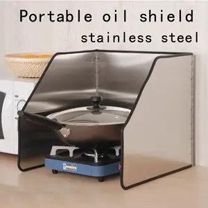 Oil Baffle Plate Stainless Steel Easy Clean Kitchen