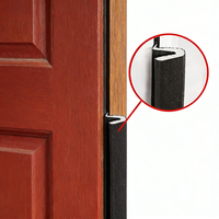 Bande d'étanchéité moderne en mousse PU durable, type fente, pour porte coulissante en verre et porte en bois, insonorisante – Meilleures ventes
