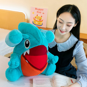 Peluche Requin Dessin Animé Best-Seller, Grande Bouche Mignonne, Cadeaux pour Enfants, Jouets en Peluche, Animaux en Peluche - Product Image 6