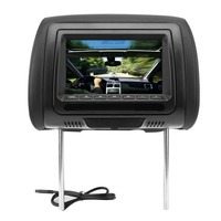 Moniteur DVD pour appuie-tête de voiture HR7718 7 pouces avec USB.SD, jeux