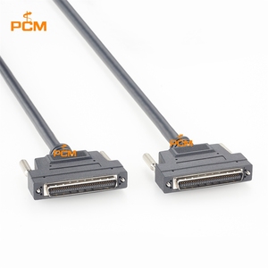 כבל SCSI HPCN68 זכר ל-HPCN68 זכר, MDR 68 פינים עם נעילת בורג, לאוטומציה תעשייתית, רובוטים, מערכת IO, בקרת תנועה CNC - Product Image 3