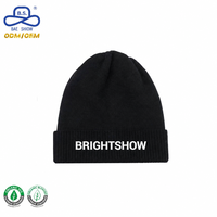 Bonnets confortables de qualité supérieure 2026 avec logo brodé personnalisé – Bonnets d'hiver confortables à revers pour activités de plein air
