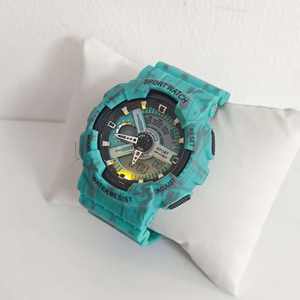 Montre connectée tendance noire et or, montre électronique de mode, montre de sport d'extérieur étanche pour hommes - Product Image 5