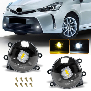 Paire de <span class=keywords><strong>pare</strong></span>-chocs <span class=keywords><strong>avant</strong></span> halogène antibrouillard DRL pour Honda CRV CR-V 2010 2011 H11 lumière jaune côté conducteur passager - Product Image 1