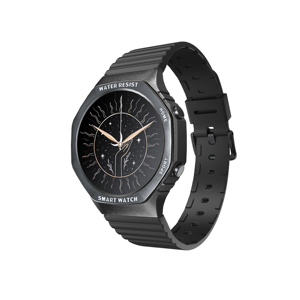 Montre intelligente de 1,32 pouce avec lecteur de musique d'appel Notifications intelligentes Moniteur de fréquence cardiaque 100+ modes sportifs Étanche - Product Image 1