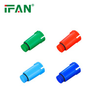 Raccords de tuyauterie IFAN PPR Raccords de plomberie en plastique Mâle Femelle Long 1/2 3/4 ''Bouchon de tuyau PPR