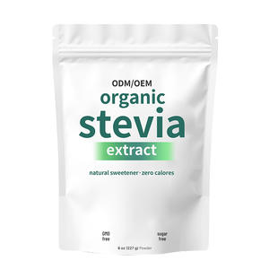 Adoçante Orgânico em Pó de Extrato de <span class=keywords><strong>Stevia</strong></span> 90% Esteviósido Suplementos Herbais Pó de Folhas de <span class=keywords><strong>Stevia</strong></span> Verde Puro - Product Image 1