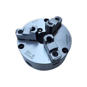 Mandrin manuel Qianhong SK-6, haute résistance, précision réglable, acier, dédié au serrage précis, mâchoires souples - Product Image 3