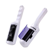 Nouveautés Brosse de nettoyage à sec électrostatique portable miniature blanche pour la maison et les voyages