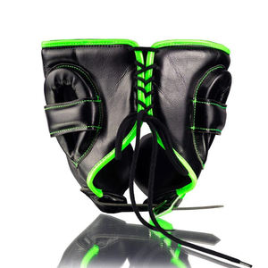 Casco de Boxeo Unisex para Adultos, de Cuero PU Genuino, de Alta Calidad, OEM, con Logotipo Personalizado para Hombres, Protector de Cabeza de Seguridad - Product Image 2