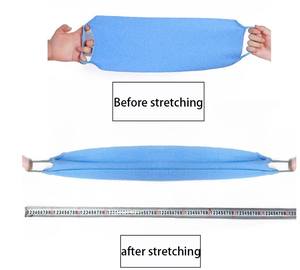 Cinturón de Baño Tejido Rosa, Exfoliante para la Espalda, Correa Elástica para Jalar hacia Atrás, Toallita Hipoalergénica Ecológica para Ducha - Product Image 5