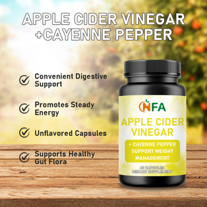 Cápsulas de Vinagre de Sidra de Manzana con Pimienta de Cayena, Marca Privada OEM, Apoyo Digestivo Conveniente, Promueve Energía Estable - Product Image 2