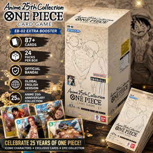 Jeu de cartes <span class=keywords><strong>One</strong></span> <span class=keywords><strong>Piece</strong></span> EB-02 Anime 25ème Anniversaire Collection Booster <span class=keywords><strong>Box</strong></span> <span class=keywords><strong>One</strong></span> <span class=keywords><strong>Piece</strong></span> EB02 25ème Anniversaire Collection <span class=keywords><strong>Box</strong></span> EB-02 Anime 25ème - Product Image 1