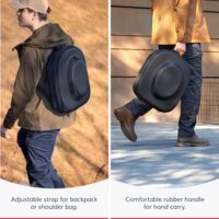 Estuche Rígido Personalizado para Sombreros de Vaquero, Estuche de Almacenamiento Impermeable y Resistente a los Golpes, Bolsa de Transporte para Sombreros Fedora y Panamá
