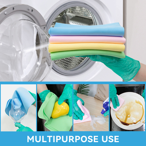 Serviettes Shammy absorbantes en microfibre pour nettoyage de cuisine pour animaux de compagnie avec emballage humide épaissir la <span class=keywords><strong>vaisselle</strong></span> chiffons PVA à séchage rapide et à séchage rapide - Product Image 4