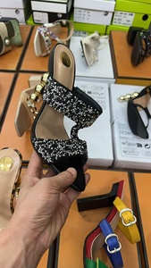 Sandalias <span class=keywords><strong>de</strong></span> Tacón Alto para Mujer, Económicas, a la Moda, con Punta Abierta, <span class=keywords><strong>de</strong></span> Alta Calidad, <span class=keywords><strong>Zapatos</strong></span> <span class=keywords><strong>de</strong></span> <span class=keywords><strong>Fiesta</strong></span>, Venta al Por Mayor - Product Image 4