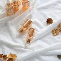 Flacon compte-gouttes en verre ambré transparent personnalisé de 5 ml, 10 ml, 15 ml, 20 ml, 30 ml (1 oz, 2 oz) pour huile essentielle, sérum ou huile, vide