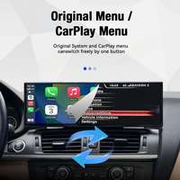 Écran central de voiture de 14,9 pouces avec système Linux, compatible CarPlay, musique Bluetooth et navigation GPS pour BMW X3 F25 X4 F26 2011-2020