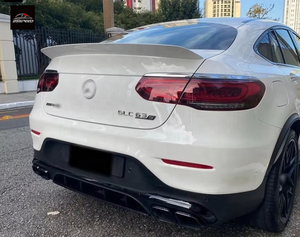 C253 Spoiler Brillant Noir Spoiler 2015 - 2021 pour <span class=keywords><strong>Mercedes</strong></span> <span class=keywords><strong>Benz</strong></span> C253 <span class=keywords><strong>GLC</strong></span> Coupé GLC53 GLC63 <span class=keywords><strong>AMG</strong></span> 1 Pièce Carton Boîte Standard Pare-chocs - Product Image 2