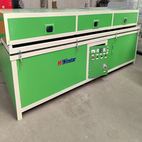 Chine Portes d'armoires de cuisine à bois entièrement automatiques Machine de presse à membrane sous vide pour porte en PVC WPC