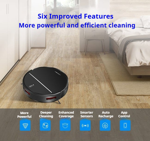 Aspirateur robot intelligent Liectroux M7S Pro 2-en-1, balayage et lavage, forte aspiration, navigation gyroscopique, contrôle par application - Product Image 5