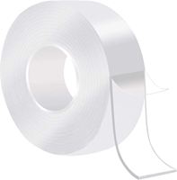 Ruban adhésif lavable double face de haute qualité, Nano ruban transparent de gel de couture de tapis auto-adhésif de viscosité forte