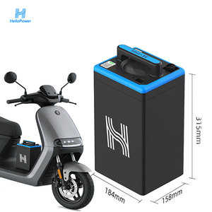 Hellopower OEM Sepeda Motor Listrik Skuter Baterai Lithium Ion 48v Paket Baterai Ev - Product Image 1