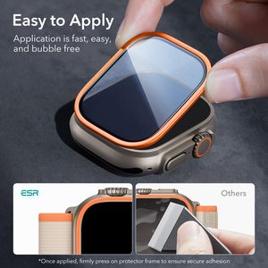 Cảm Ứng Nhạy Cảm Khung Hợp Kim Nhôm Chống Xước Tempered Glass Phim Bảo Vệ Màn Hình Cho <span class=keywords><strong>Apple</strong></span> Xem Siêu 49Mm - Product Image 3