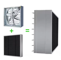 Piège à lumière mural à taille variable pour ferme avicole, pièces de ventilateur d'extraction, filtre lumineux / Piège à lumière pour ferme d'élevage pour poulailler