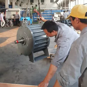 Alternador de CA sin escobillas de baja velocidad de 10kw, 50kw, 100kw, 150kw, 200kw de fábrica, generador de imanes, alternador de CA - Product Image 1
