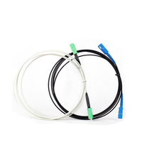 LC SC FC Intérieur Simple/Duplex Monomode/Multi Mode OM3 OM4 Cordon de raccordement à fibre optique 2.0mm 3.0mm Longueur personnalisée