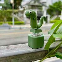 Aflion Best-seller Grenouille en forme de lézard Petit porte-clés 3D Keycap Switch Gif Creative Keycap avec lumière et son