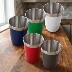 Shaker Boston en acier inoxydable coloré de qualité supérieure, coupe à mélanger les cocktails professionnelle pour les fournitures de barman et les articles de bar en gros - Product Image 4
