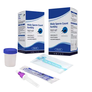 Fertility Home Sperm Test Kit For Men Indicates Normal Or Low Sperm Count Convenient Accurate And Private Easy To Read Results