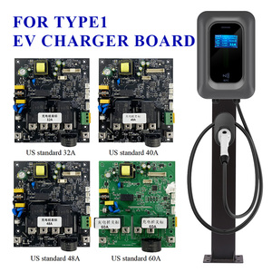 Bao vây hộp mạch bảo vệ evse 22Kw cấp 2 <span class=keywords><strong>Board</strong></span> occp 50 amp ocpp chỉ số 7kW EV sạc PCB với máy quét - Product Image 3
